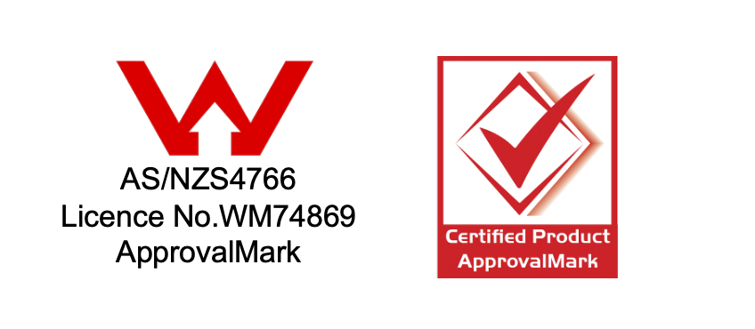 Watermak and approval mark logos