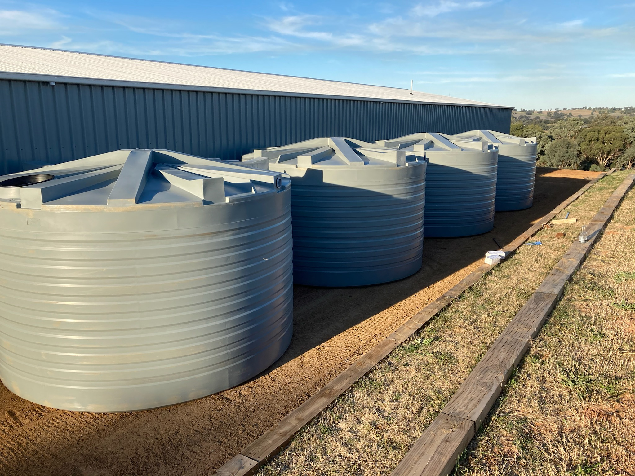 Featured image for “The Advantages of Installing Multiple Poly Water Tanks for Rainwater Harvesting”